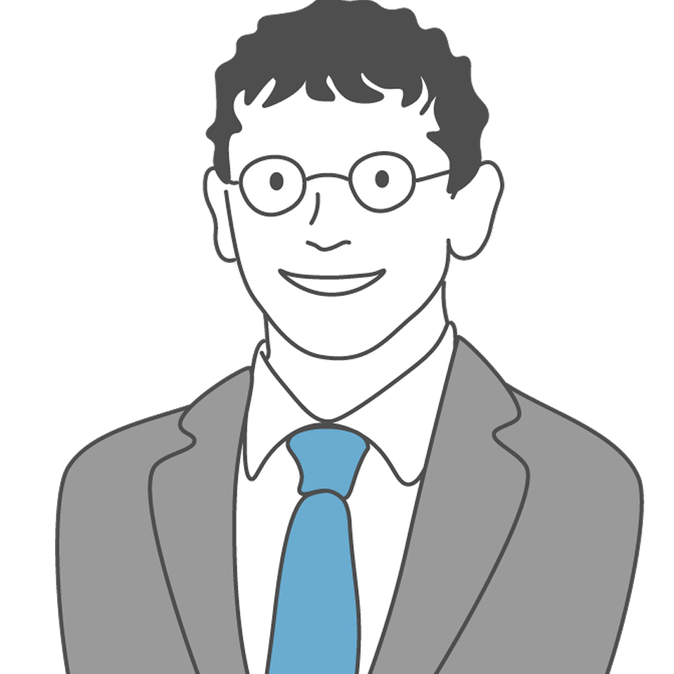 代表取締役 永井隆一のイラスト